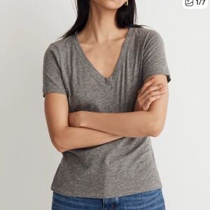 (@stagegalok) 3/$10 Gray Madewell Top
